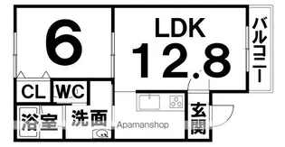 LEVANTE【3階】の間取り